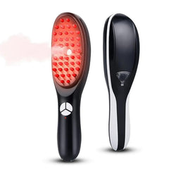 Electric LED Massage Comb | Blue & Red Light Therapy & Negative Ion Scalp Massager