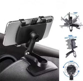 360° Rotatable Dashboard & Sun Visor Car Phone Holder
