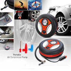 Portable 12V Car Air Pump (260PSI) | Heavy-Duty Electric Compressor & Tyre Inflator