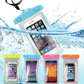 Universal Waterproof Mobile Pouch with Touch-Sensitive Window