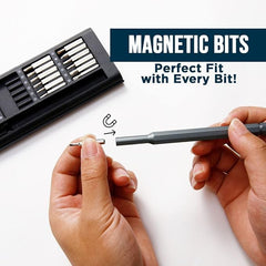 24‑in‑1 Compact Screwdriver Kit | High‑Precision Bits for Gadgets & Devices