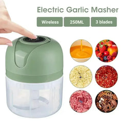 Electric Meat Grinder & Vegetable Chopper – 250ML USB