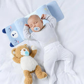 Baby Head Shaping Pillow – Anti-Flat Head 3D Mesh Breathable Pillow for Newborns