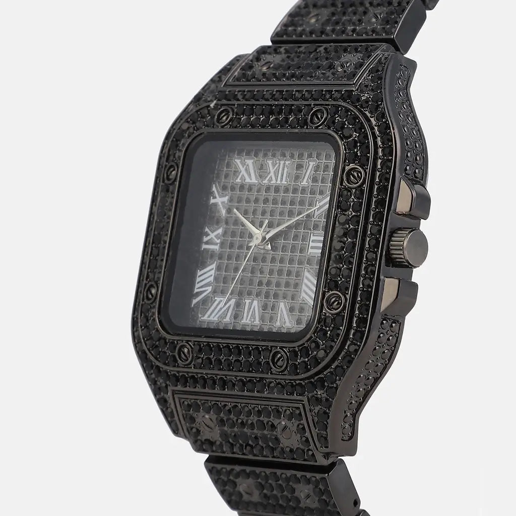 Cartier Iced Out King Watch Inspired By Karan Aujla