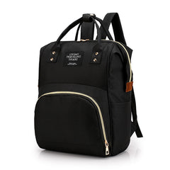 Large Capacity Mummy Bag Multi-function Women Backpack Nursing Bag for Baby Care Unisex Travail Backpack (Random color)