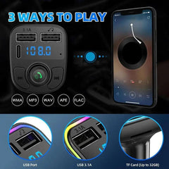 C1 Wireless Car MP3 Player & FM Transmitter