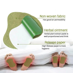 Wormwood Natural Foot Detox Patches | Herbal Cleansing & Sleep Recovery Pads