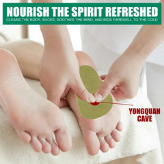 Wormwood Natural Foot Detox Patches | Herbal Cleansing & Sleep Recovery Pads