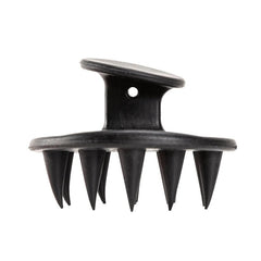 Head Cleansing & Scalp Massage Brush – Soft Bristles for Wet & Dry Use (Black color)