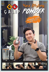 Galip Volumizing Hair Fiber Powder | Instant Hair Thinning & Bald Spot Concealer