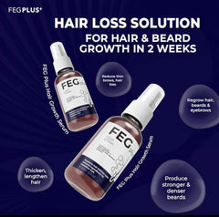 FEG Plus Advanced Hair Growth Spray & Anti-Hair Fall Treatment (50ml)