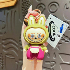 Labubu Face-Changing Mini Cartoon Keychain Toy