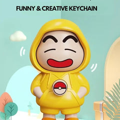 Crayon Shin-chan Face-Changing Collectible Keychain Toy