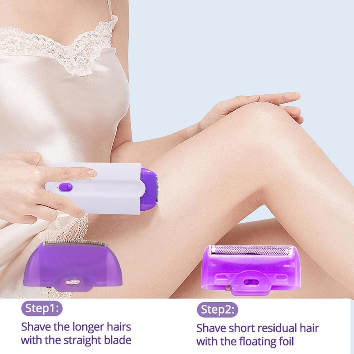 Finishing Touch Yes Hair Remover – Rechargeable Painless Instant Epilator