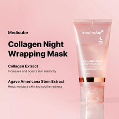 Medicube Collagen Overnight Wrapping Peel-Off Facial Mask (75ml)