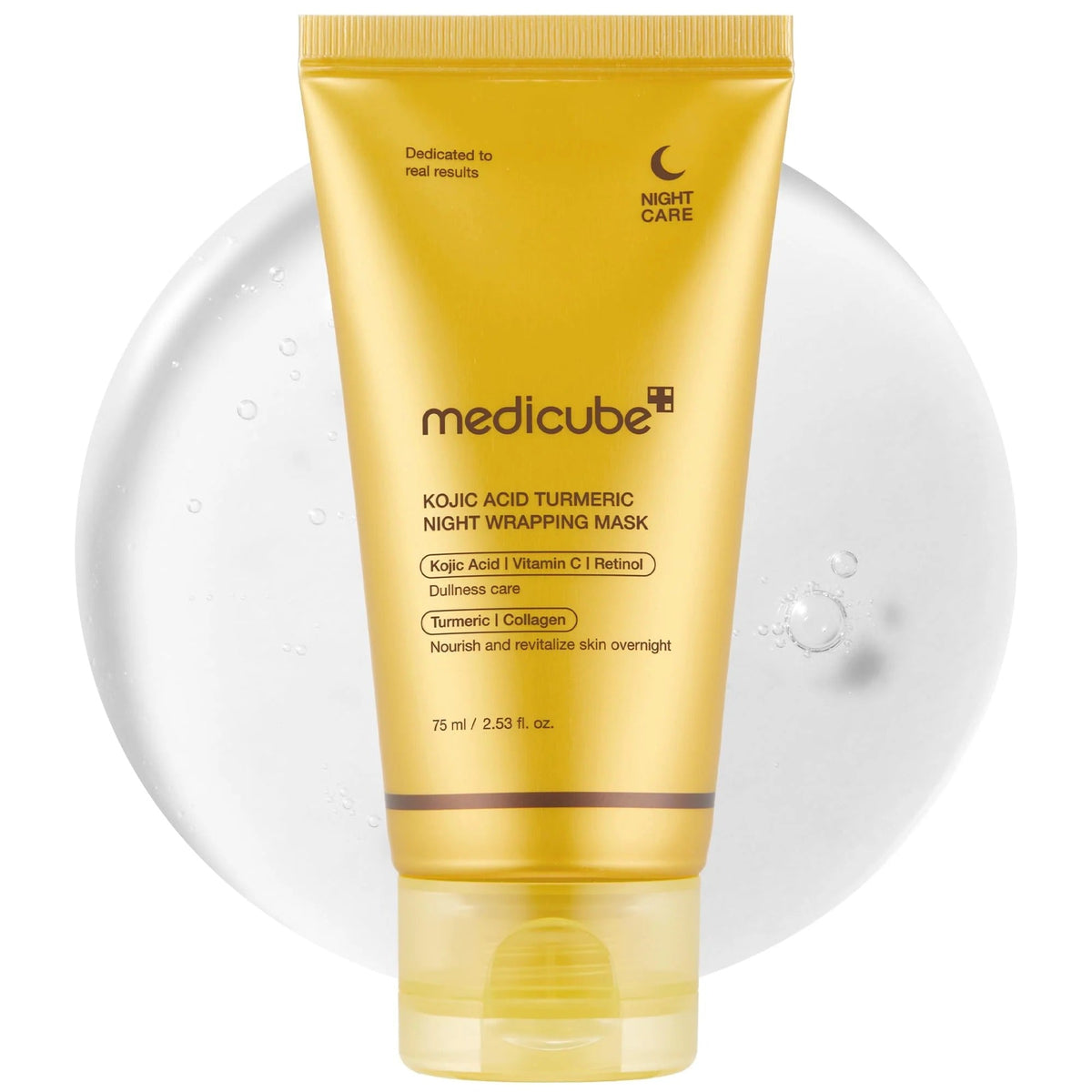 Medicube Turmeric Overnight Wrapping Peel-Off Mask (75ml)