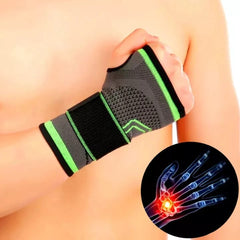 Professional Wrist Support Sleeve – Half-Finger Palm & Wrist Band