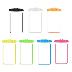 Universal Waterproof Mobile Pouch with Touch-Sensitive Window