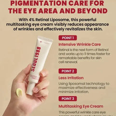 K-SECRET SEOUL 1988 Eye Cream | Retinal Liposome 2% + Fermented Black Bean