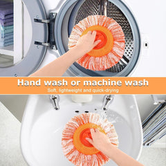 360° Rotating Telescopic Long-Handle Microfiber Dust Mop