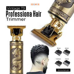 Vintage T9 Professional Metal Body Hair Trimmer