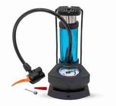 Dual-Use Foot & Hand Air Pump | High-Pressure Inflator with Precision Gauge