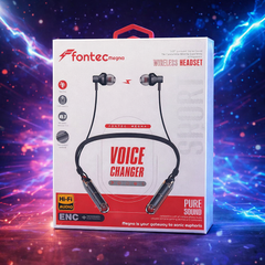 Fontec Magna Wireless Neckband with Voice Changer