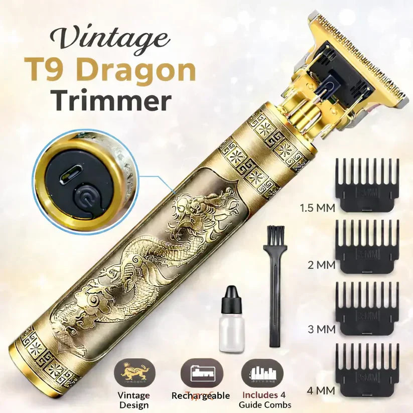Vintage T9 Professional Metal Body Hair Trimmer