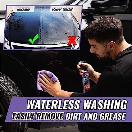 Premium Quality 3 In 1 High Protection Quick Car Coating Spray 🔥| Buy 1 Get 1 Free Eshopistan