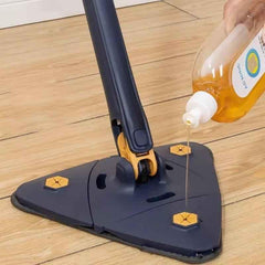 360-Degree Rotating Mop with Extendable Handle for Efficient Cleaning