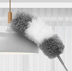 Extendable Bendable-Pole Microfiber Feather Duster for High Ceilings & Fans