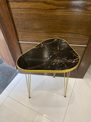 Black Gold Coffee Table 18' Stylish Modern Design