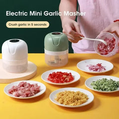 Electric Meat Grinder & Vegetable Chopper – 250ML USB