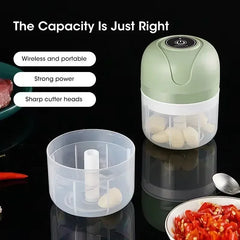 Electric Meat Grinder & Vegetable Chopper – 250ML USB