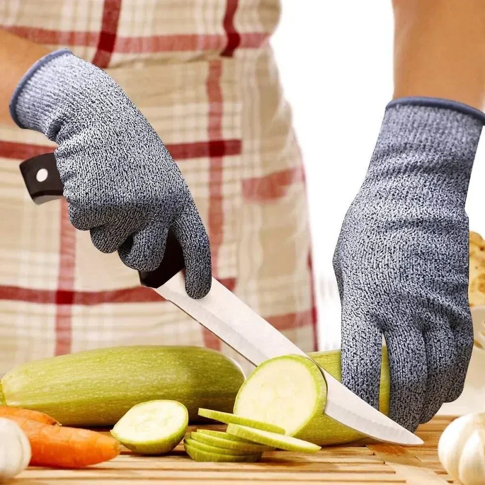 Grade 5 Cut-Resistant Gloves – Ultimate Kitchen & Garden Safety