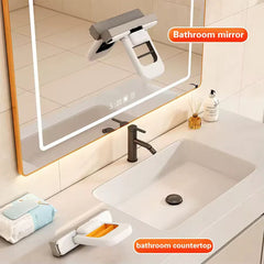 Handheld Folding Mini Mop – Lazy Sponge Mop for Kitchen & Glass Cleaning