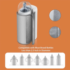 Cordless Rechargeable Travel Milk Warmer with Temperature Control