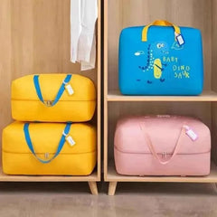 Children's Foldable Comforter Bag for Easy Storage