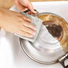 Non-Scratch Cleaning Cloth for Dishes | Durable Steel Wire Dishcloth