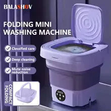 Folding Washing Machine - Mini, Compact & Quiet
