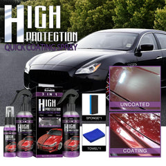 Premium Quality 3 In 1 High Protection Quick Car Coating Spray 🔥| Buy 1 Get 1 Free Eshopistan