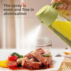2 in 1 Leakproof Oil Dispenser Bottle for kitchen (500ML)