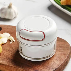 Manual Garlic Chopper with Easy Pull Mechanism